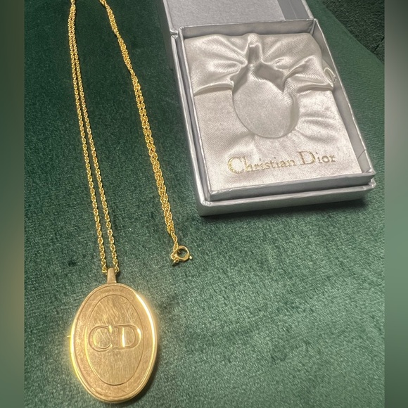 Auth Dior CD Time Necklace With Box - Picture 3 of 8